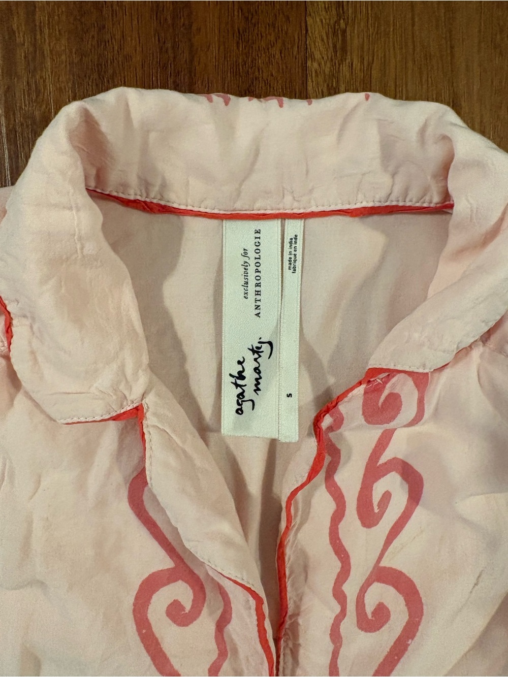 🌸 Agathe Marty for Anthropologie matching set in Size Small! - Picture 3 of 10